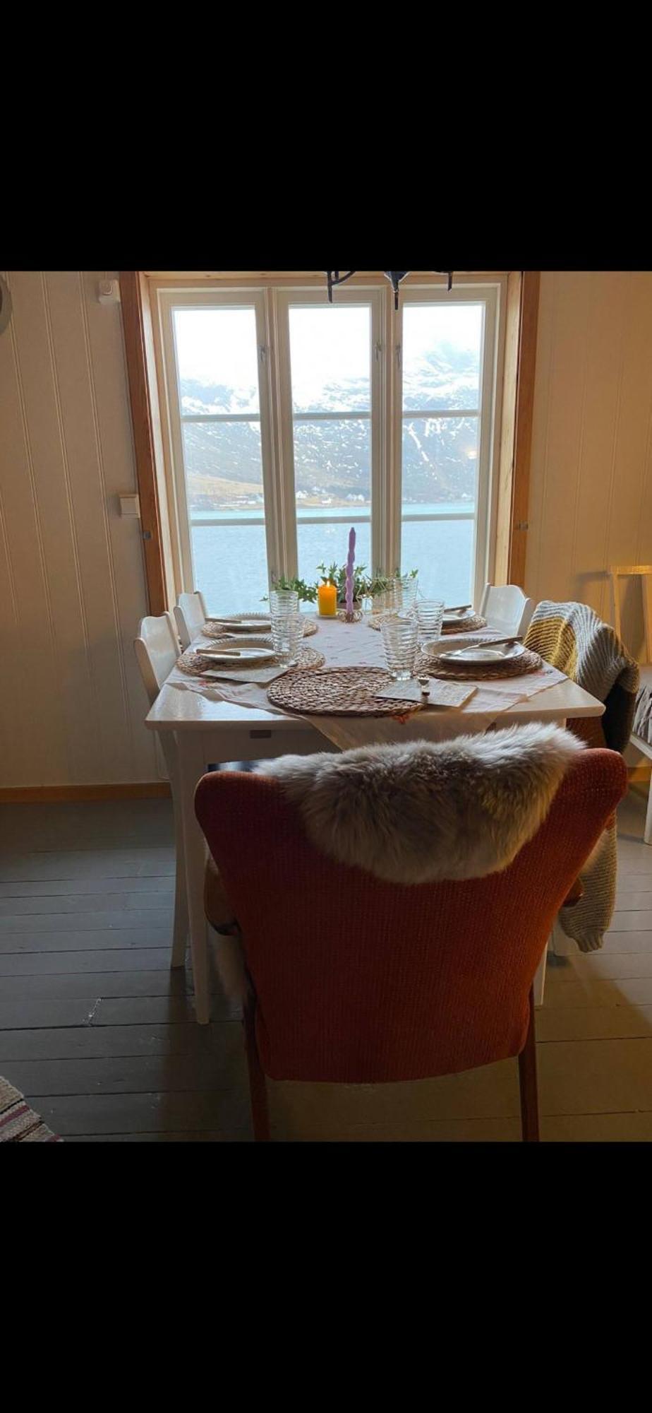 Rorbu Vestersia I Skjelfjord رامبيرغ المظهر الخارجي الصورة