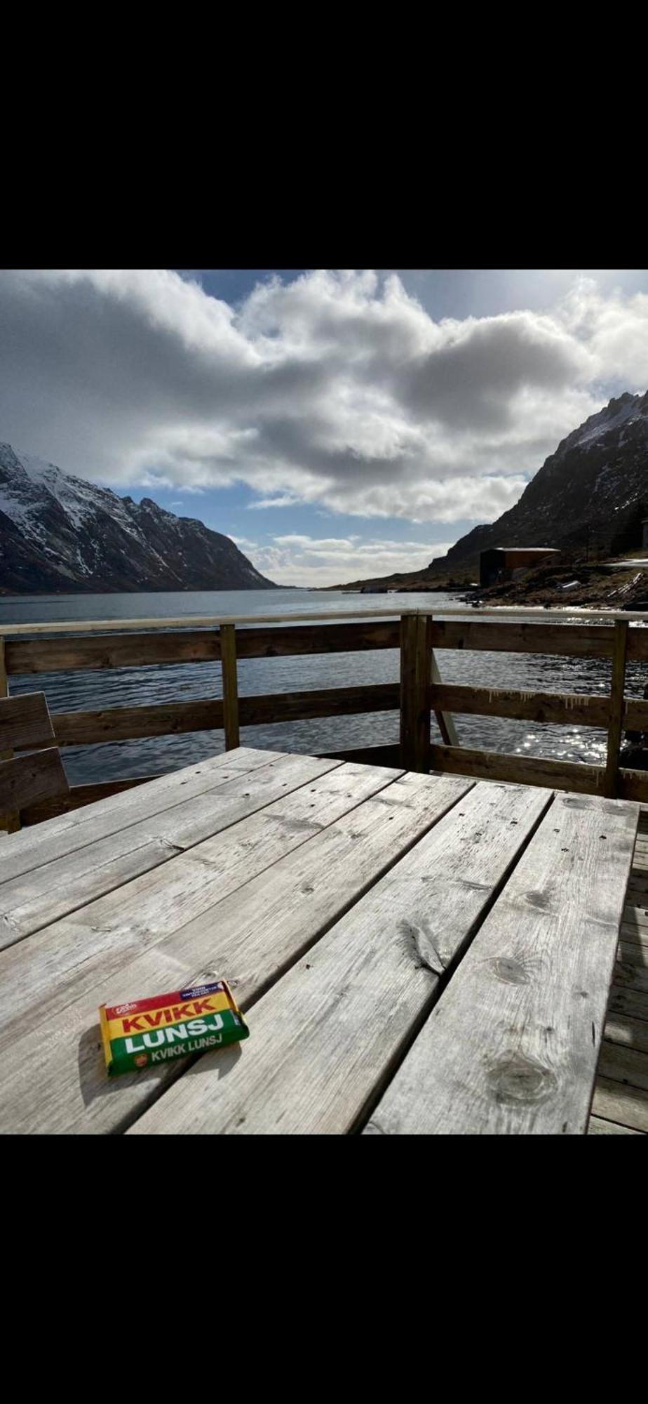 Rorbu Vestersia I Skjelfjord رامبيرغ المظهر الخارجي الصورة